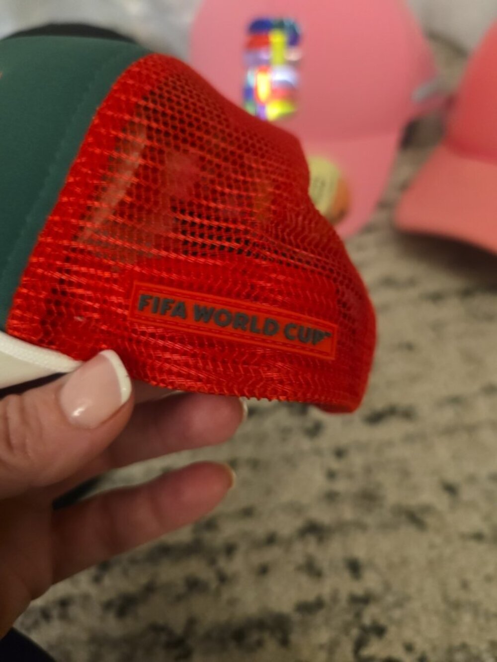 Lot 6 New Fifa World Cup Foam Trucker Cap Hat Officially Licensed NEW Mexico USA - Picture 9 of 16